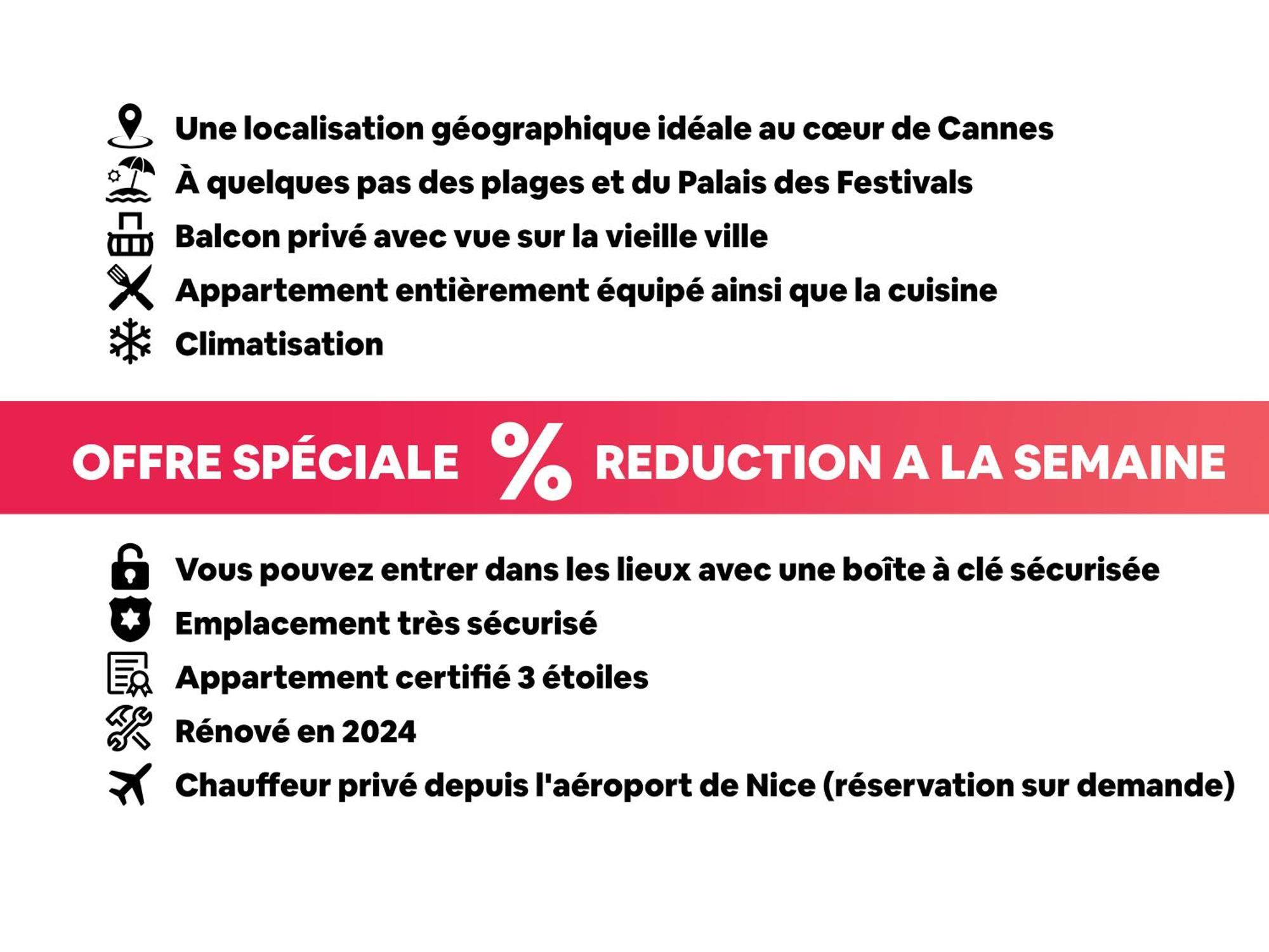 Grand Studio Cannes Centre מראה חיצוני תמונה